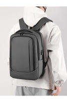 Mochila de negocios de gran capacidad para hombre, mochila moderna y de alta gama, bolso de hombro impermeable para computadora de viaje para hombre - details 23