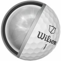 WILSON - Bolas de Golf Wilson STAFF Model X Yellow - Paquete de 12 bolas Premium  amarillas - details 6