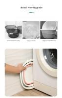 Baño Portátil De Plástico Plegable Tazón De Lavado Para Adultos Y Bebés Accesorios De Baño Y Cocina Sin Químicos Peligrosos - details 5