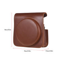 Andoer Estuche De Cuero PU Para Cámara Instantánea Fujifilm Instax Square SQ6 Con Correa Bolsa De Cámara Para Fotografía - details 1