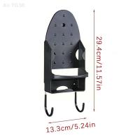 Soporte De Plancha Y Secador De Pelo Montado En Pared Resistente Al Calor Para Hogar Y Hotel Almacenamiento De Taburete De Planchar - details 11
