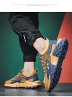 Nuevos Zapatos Deportivos Casuales Para Hombre 2024 Primavera/Otoño Cómodos Antideslizantes De Alta Calidad Para Exterior Zapatillas Moda Con Suela Mediana Talla True Mesh Algodón - details 5