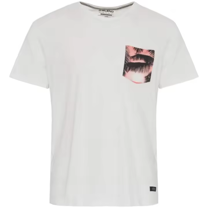 Camiseta Blend Tee Blanca - 1