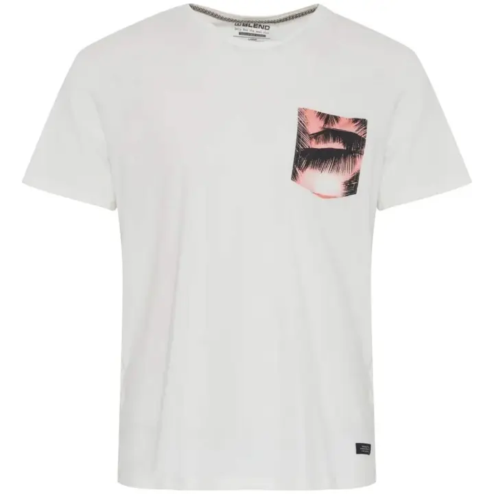 Camiseta Blend Tee Blanca - 1