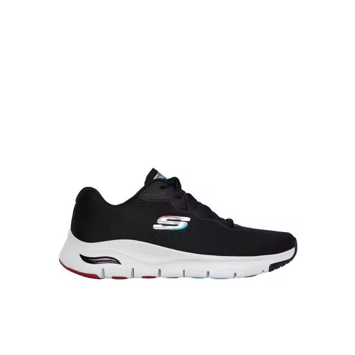 SKECHERS 232303_BLK Zapatillas deportivas de hombre negras en textil 78399 - 1