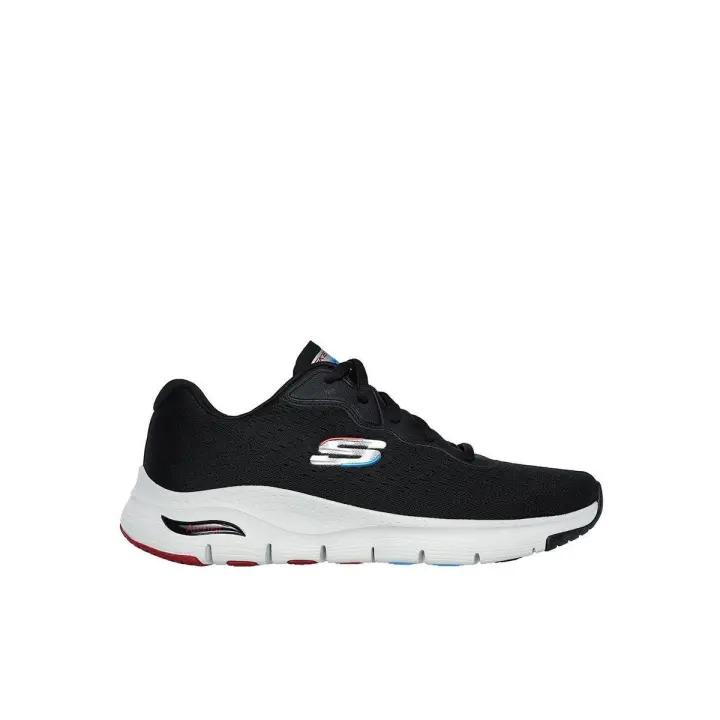 SKECHERS 232303_BLK Zapatillas deportivas de hombre negras en textil 78399 - 1