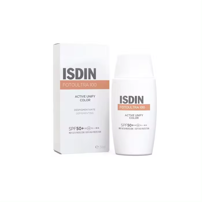 ISDIN FOTOULTRA 100 ACTIVE UNIFY COLOR DESPIGMENTANTE SPF50+ 50 ML - 1