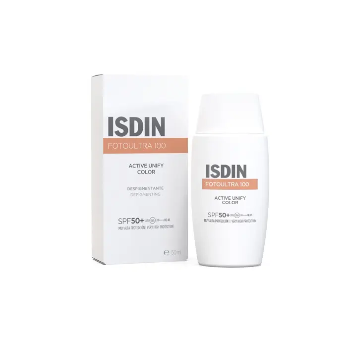ISDIN FOTOULTRA 100 ACTIVE UNIFY COLOR DESPIGMENTANTE SPF50+ 50 ML - 1