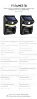 Lámpara Solar LED Mosquitera UV Con Electrochoque Inteligente De Inducción Humana Luz Exterior Impermeable Para Exterior - details 9