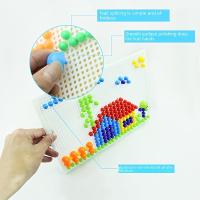 Bloques De Construcción De Setas Plásticas Para Uñas Juego Educativo Para Niños Color Cognición Juguetes Inteligentes Educativos - details 2