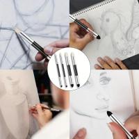 4/8pcs Dual-Tip Blending Stumps De Yutiars - Esponjas Suaves De Tamaño 15CM Para Arte Dibujo Resaltado Y Detalles Pinceles Lavables Y Reutilizables - details 8