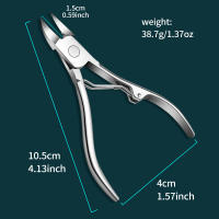 Aguja De Corte Profesional Para Cutículas Herramienta De Pedicura De Acero Inoxidable Para Uñas Y Uñas De Dedos - details 6