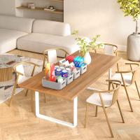 Asa Cetas de Almacenamiento para Estantes, Cocina, Oficina, Nevera  Grey - details 2