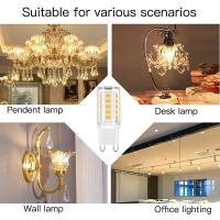5PCS Bombilla LED G9 5W 7W 9W 220V Lámpara SMD2835 Luz De Cornisa Cálida/Fría Reemplaza 30W 50W 80W Luz Halógena Para Sala De Estar - details 4