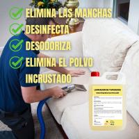 Limpiador de Tapicerías para Máquinas de Inyección – Calidad Profesional – Elimina Manchas y Olores en Tapicerías, Sofás y Alfombras – Garrafa 5L - details 5