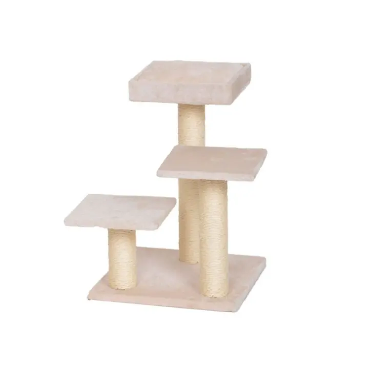 DUVO - Rascador Alice (56 x 40 x 40 cm) para Gatos (Beige) - 1