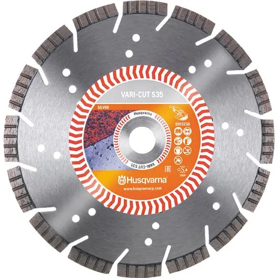 Disco para Piedra Husqvarna Vari-Cut S35 125mmx22.2 - Suministros Industriales - 1