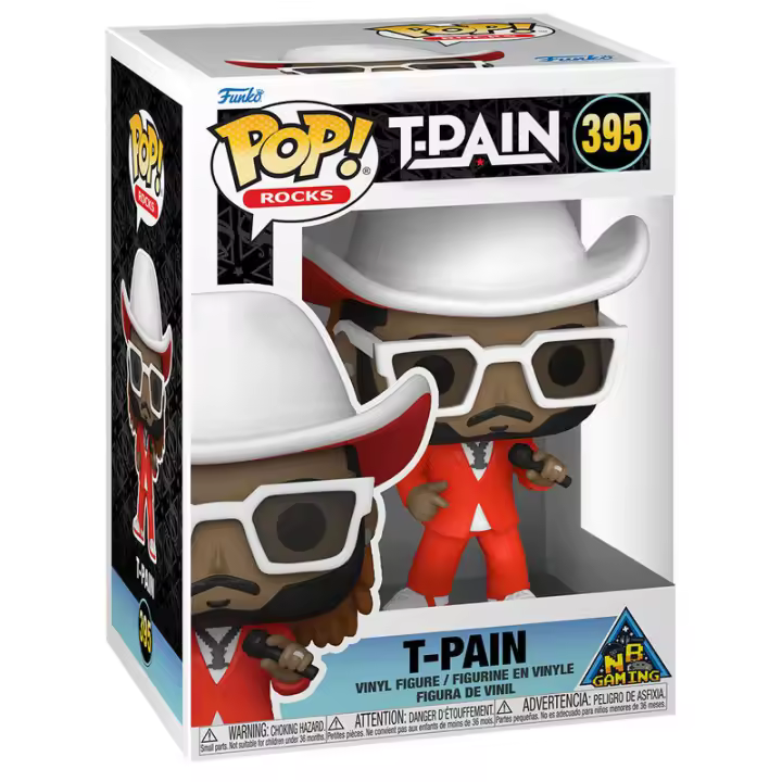 Figura Pop T-Pain-Figura de Vinilo Coleccionable - Idea de Regalo- Mercancia Oficial - Juguetes para Niños y Adultos - Movies Fans - Muñeco para Coleccionistas y Exposición - 1