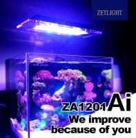 Luz LED ZETLIGHT ZA-1201AI Para Acuario Marino Y Arrecife De Coral Con Control WiFi Blanco Azul Adecuado Para SPS LPS Tipo De Montaje Clips-on Potencia 16W - details 6