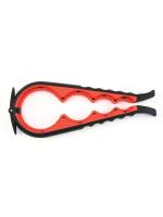 Abrepuertas Multifuncional Cuatro En Uno Anti Deslizamiento Para Botellas Y Lata Herramienta De Cocina De Aleación De Aluminio - details 10