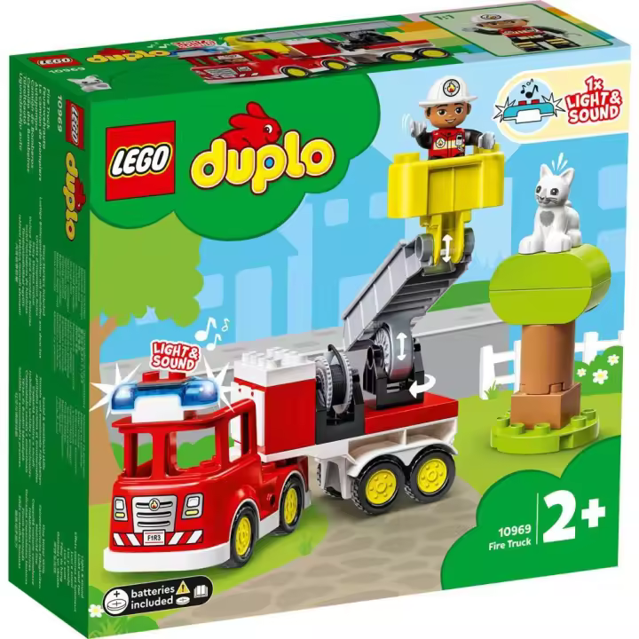 Lego duplo camión de bomberos con luz y sonido 10969 Lego - 1