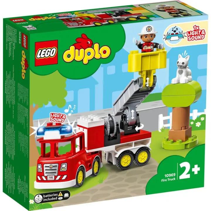 Lego duplo camión de bomberos con luz y sonido 10969 Lego - 1