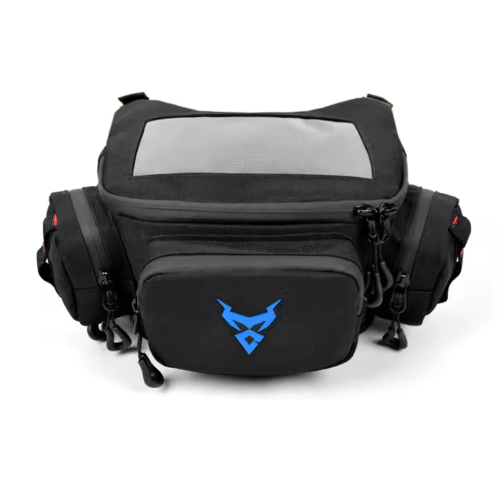 Bolsa De Manillar Para Motocicleta Bolsa De Tanque De Combustible Con Pantalla Táctil Para Escucha De Música Y Navegación Compatible Con XMAX NMAX FORZA VESPA - 1