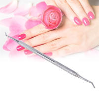 Excavador De Uñas Doble Cara 13cm Reutilizable Duradero Acero Inoxidable Aleación Alemana Para El Cuidado De Las Uñas - details 2