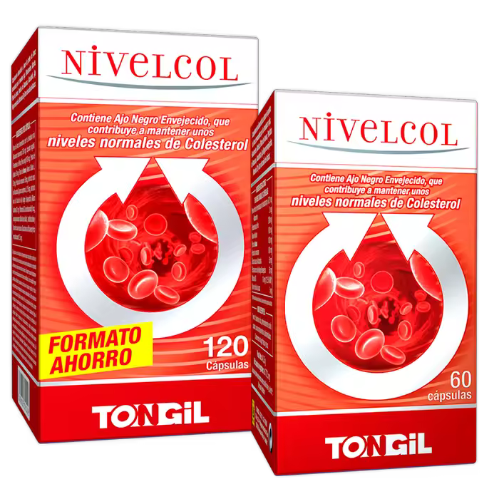 NIVELCOL 60CAPSULAS.TONGIL. COMPLEMENTO ALIMENTICIO QUE AYUDA A REDUCIR EL COLESTEROL - 1