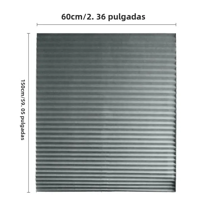 Cortinas De Blackout Sin Cuerda Cortinas De Tela Pliegada Para Privacidad Y Filtración De Luz Para Baño Oficina Estilo Clásico - 1