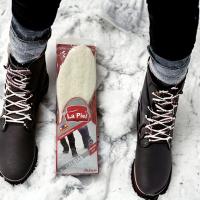 UNUSUAL- 3 Pack de Plantillas de piel de oveja, Talla 36-46 plantillas de zapatos de lana premium cálidas de invierno, mujeres hombres plantillas de lana de oveja para zapatos de trabajo botas zapatos - details 1