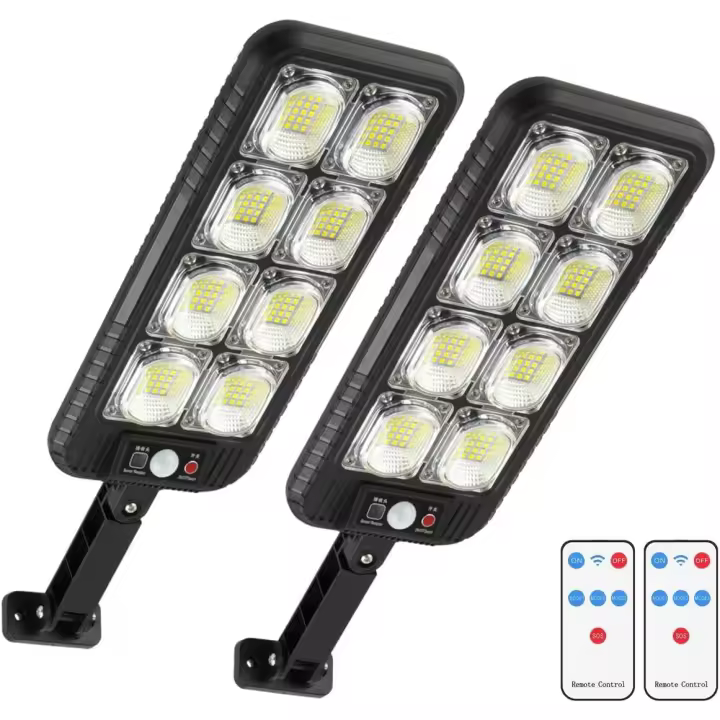 Focos LED Solar Exterior con Sensor de Movimiento - 1