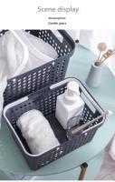 Cesta De Compras Portátil Supermercado Cesta De Alimentos Cesta De Almacenamiento Para Baño Cesta De Panadería Cesta De Almacenamiento Versátil - details 9