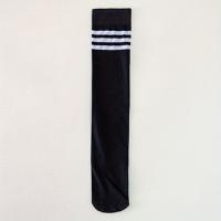 4-Pack Medias Hasta La Rodilla Para Mujer Textura Ribbed Estilo Elegante Soporte De Pierna Y Calf Media Color Negro Y Blanco - details 4