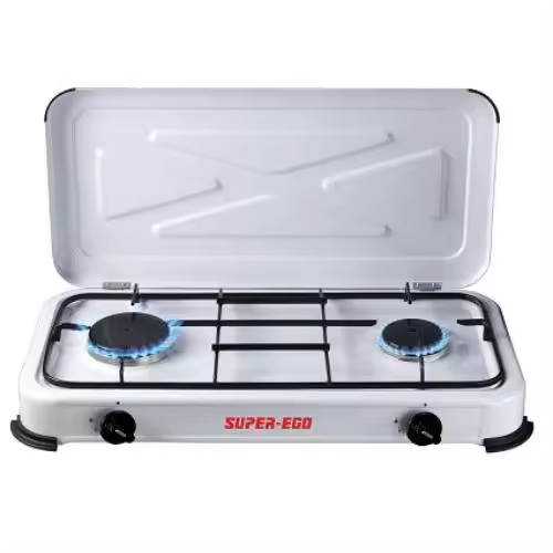 Cocina portatil SUPER-EGO gas 2 fuegos   SEH0248 - 1