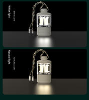 Lámpara De Camping Portátil COB Caliente Con Luz LED Fuerte Recargable Para Emergencias Y Pesca En Túneles Material ABS Fuente De Luz LED Con Lámpara De Tungsteno - details 5