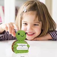 Adorno De Tortuga Positiva Bonito Pequeño Animal Hecho a Mano Regalo Inspiracional Soporte Emocional Motivacional Para Cumpleaños - details 3