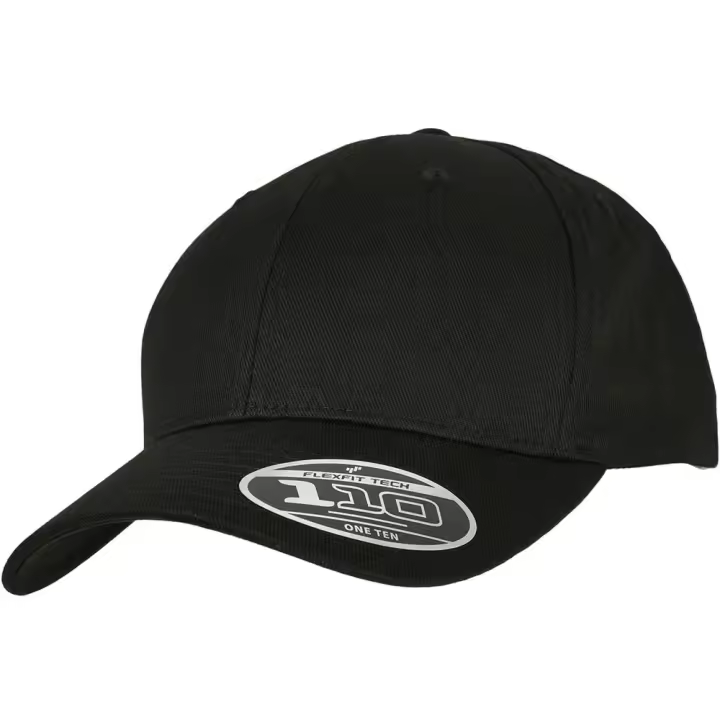 Flexfit Gorra 110 Curved Visor Snapback Negro Adulto - 1