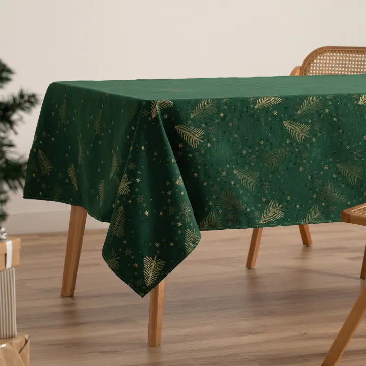 Gamusi Mantel navidad algodón jacquard CHRISTREE - 1