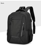 Mochila Impermeable Para Hombres Ultra Ligera Con Capacidad Para Portátil De 15.6 Pulgadas Estilo Casual Con Flecos Reflectantes Bolsa De Espalda Para Libros - details 17
