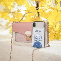 Bolso de mano de cuero, Bolso de mano de cuero, Bonito Bolso Cruzado para estudiantes y niños, - details 0