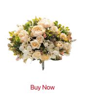 Juego De 30 Piezas De Flores Artificiales Para Novia Arco Iris De Plástico Para Decoración De Boda Jardín Mesa De Comedor Y Fiestas En Casa Estilo Peonia - details 0
