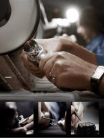 Reloj Mécanico De Lujo PAGANI DESIGN Para Hombre Con Bisel De Cerámica Arco Iris Resistente Al Agua De Acero Inoxidable Y Correa De Goma - details 3