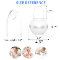 Bola De Baño Filtro De 8 Capas Purificador Portátil Elimina Cloro Para Piel Y Cabello Más Suaves Y Saludables Material De Silicona - details 4