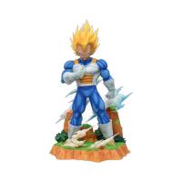 Figura De Acción Dragon Ball 37cm PVC Cs Vegeta Gk Goku Demonizado Super Saiyan Estatuas De Anime Decoración Juguete Regalo - details 5