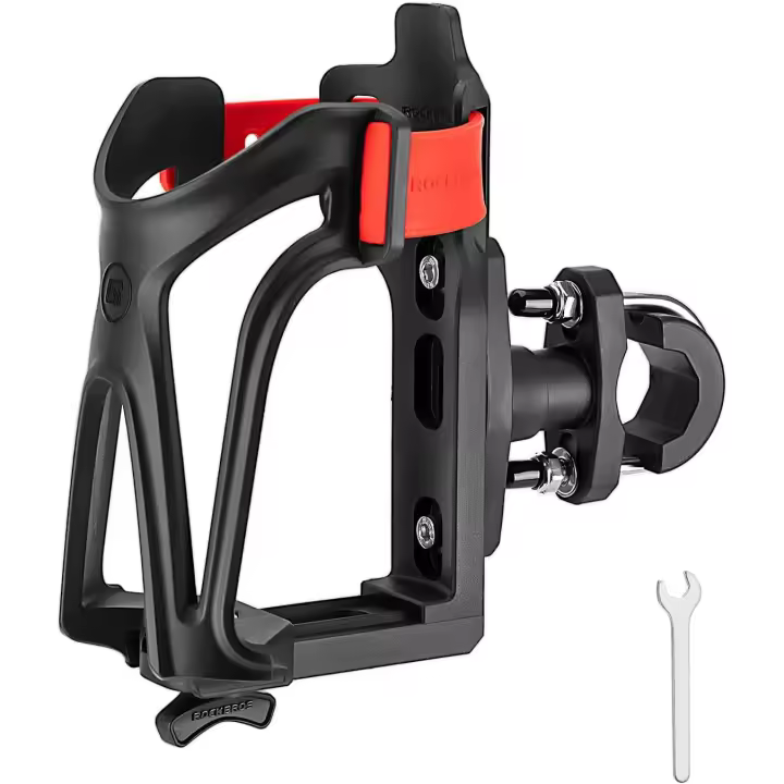 Portabotellas para Bicicleta Portavajos para Bicicleta Portavacos para motorceta-Tamaños de Botella-Rojo - 1