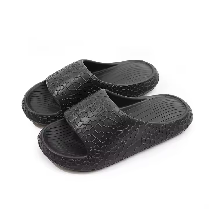 Eva Mujer Pantuflas De Casa Con Suela Suave Y Antideslizante Para Interior Y Baño Comodidad Verano 2024 Sandalias De Plataforma Flat EVA Color Verde/Gris/Cafe - 1