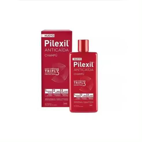Pilexil Champú Anticaída Tripl3 Protection 450 ml - 1