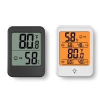 Termómetro Y Higrómetro Digital Grande LCD Medidor De Temperatura Y Humedad Para Interior Estación Meteorológica Con Sensor - details 4