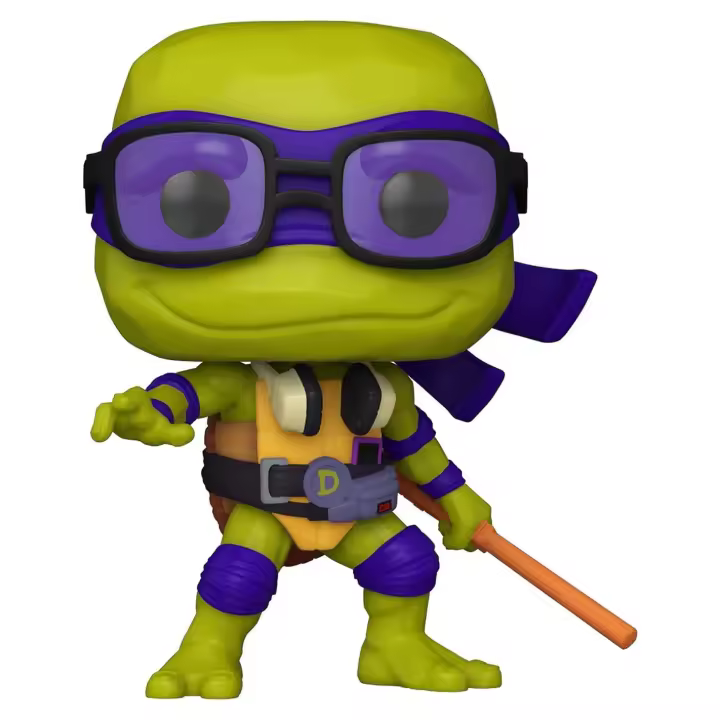 FUNKO Tortugas Ninja POP! Movies Vinyl Figura Donatello 9 cm - 1